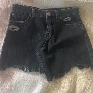 BDG Black Denim Skirt size xs